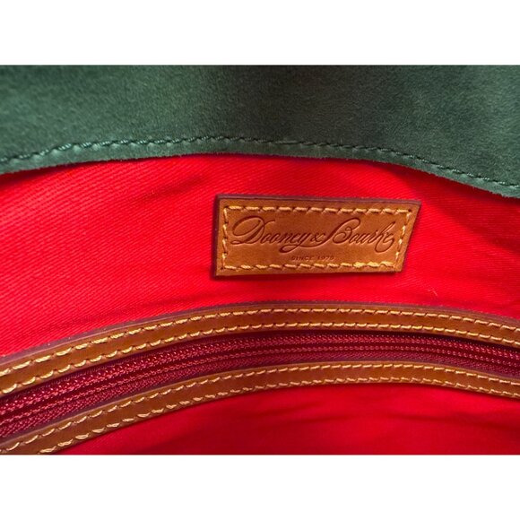 Dooney & Bourke Women's Florentine Leather Vachetta Small Satchel in Natural - Picture 14 of 16